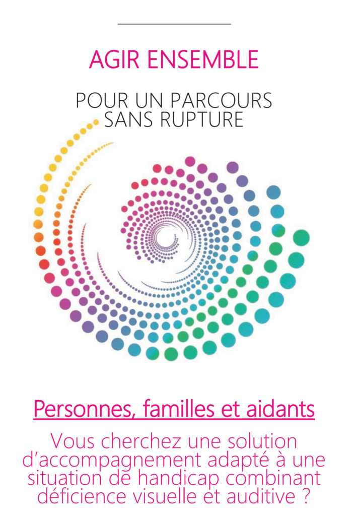 1 infographie représentant la plaquette d’information destinée aux personnes, familles et aidants