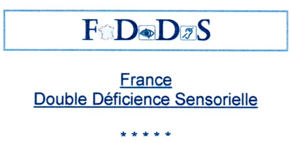 FDDS : France double déficience sensorielle