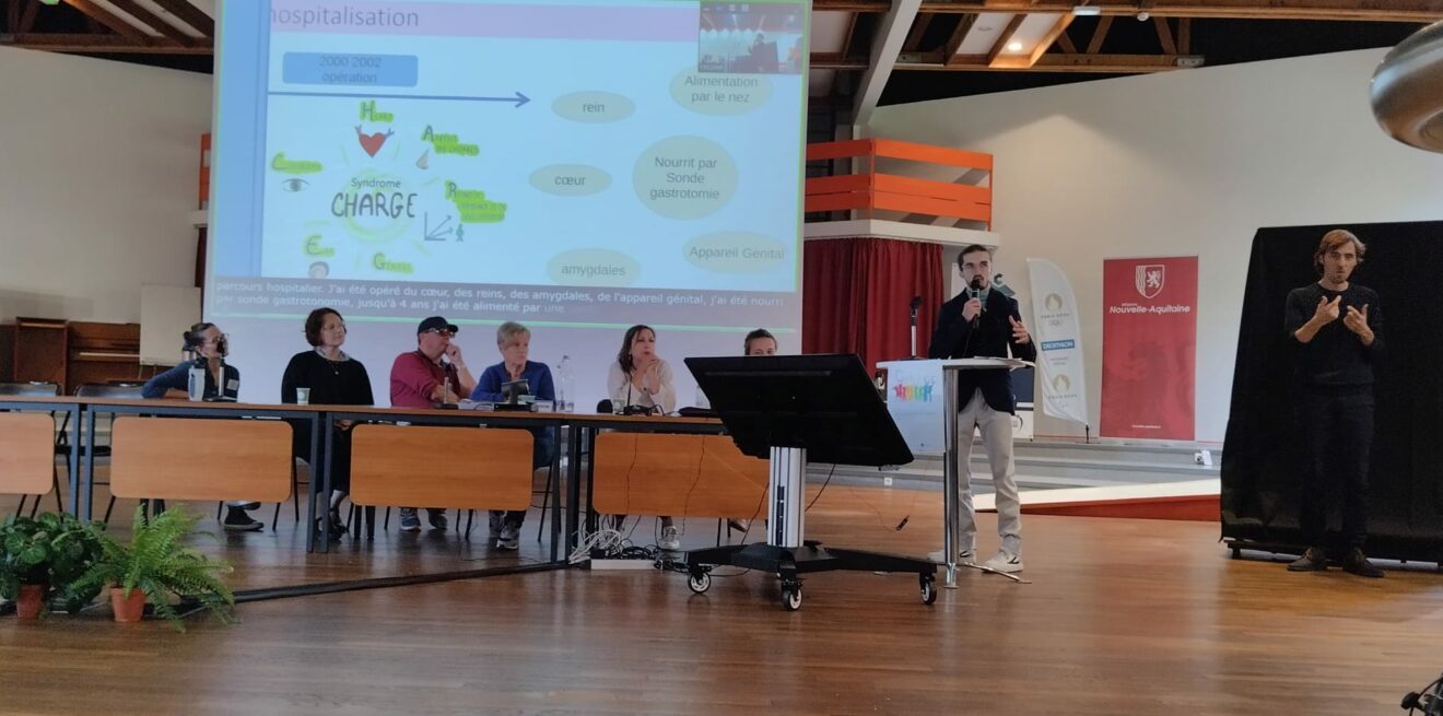 Retours sur les Journées de rencontre et de formation sur le syndrome CHARGE à Poitiers
